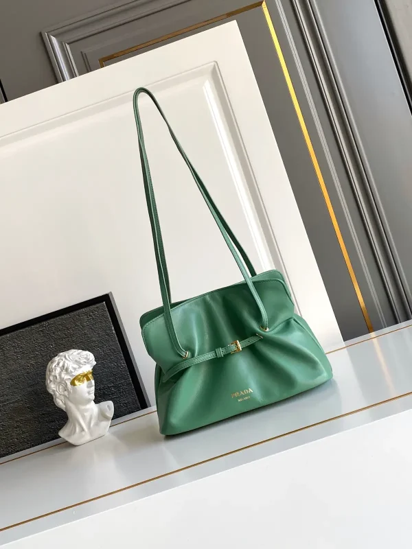 Prada Soft Leather Shoulder Bag image 1