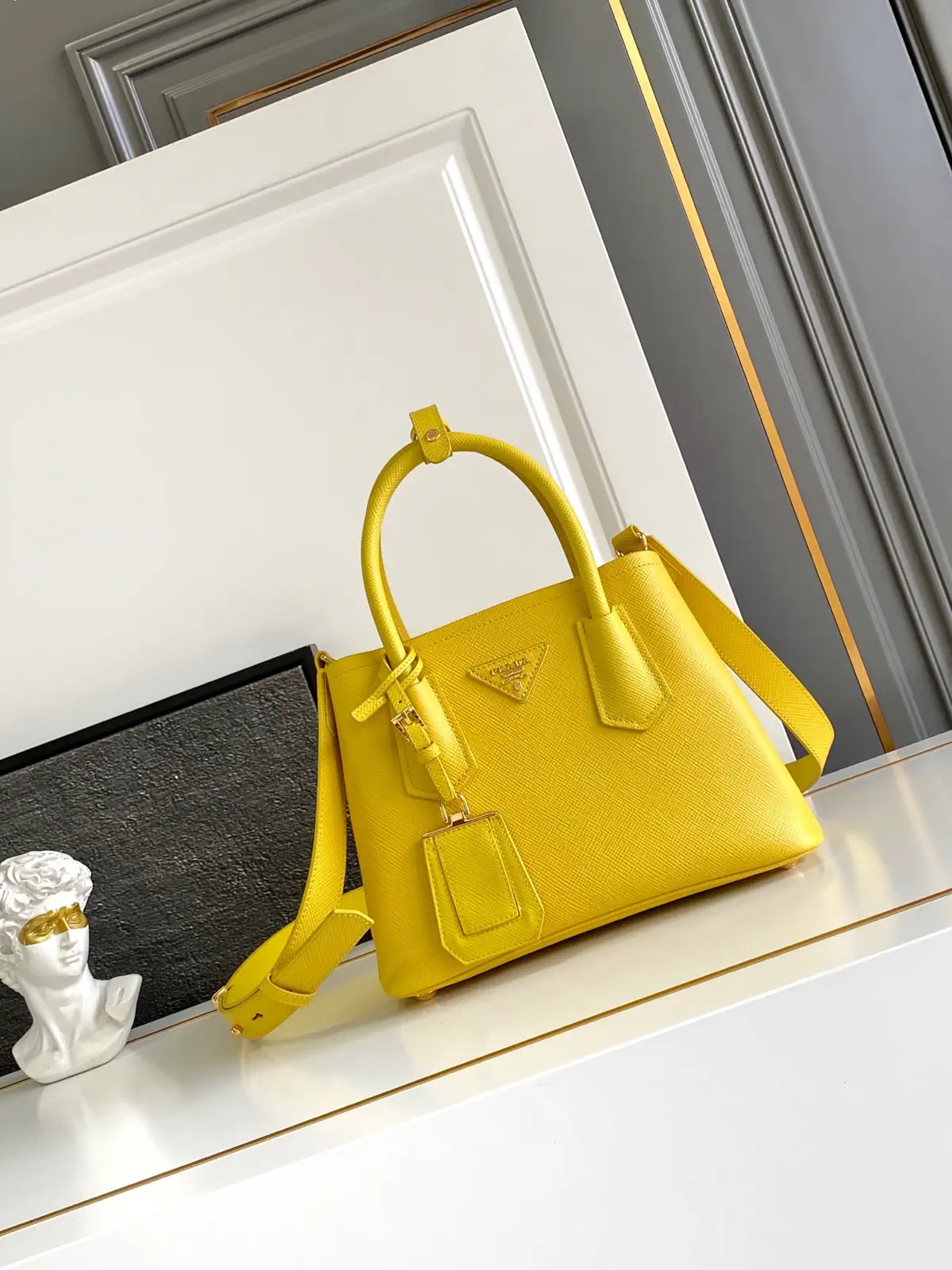 Prada Double Mini Top Handle Bag image 1
