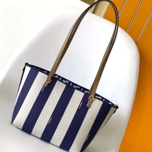 FENDI Striped Small Roll Tote Bag image 1