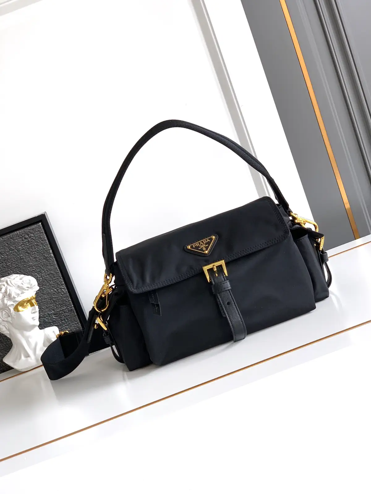 Prada Nylon Messenger Bag image 1
