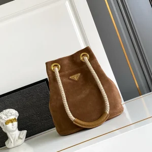 Prada Suede Bucket Bag image 1