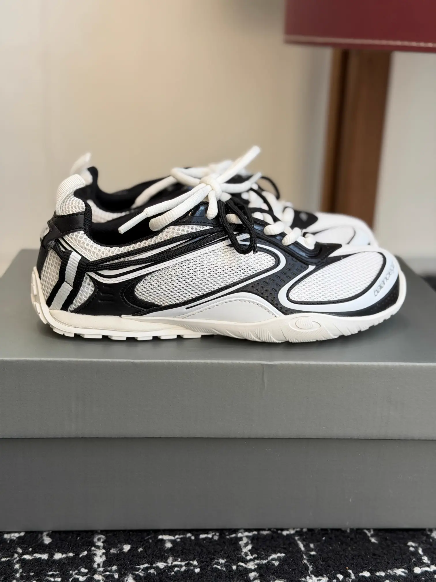 Balenciaga Monday Ultra Low-Top Lace-Up Casual Shoes image 1