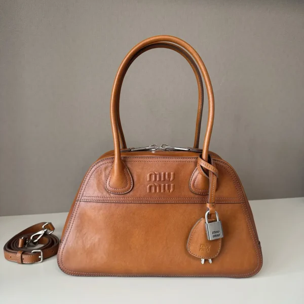 Miu Miu Vivant Leather Top Handle Bag image 1