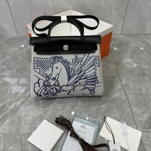 Hermès Pegasus Print Herbag Top Handle Bag image 1