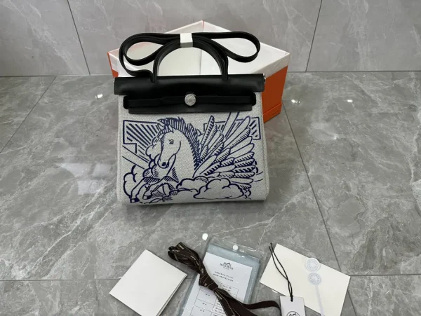 Hermès Pegasus Print Herbag Top Handle Bag image 1