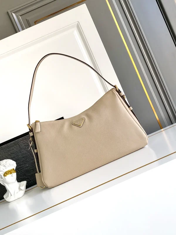 Prada Leather Hobo Shoulder Bag image 1