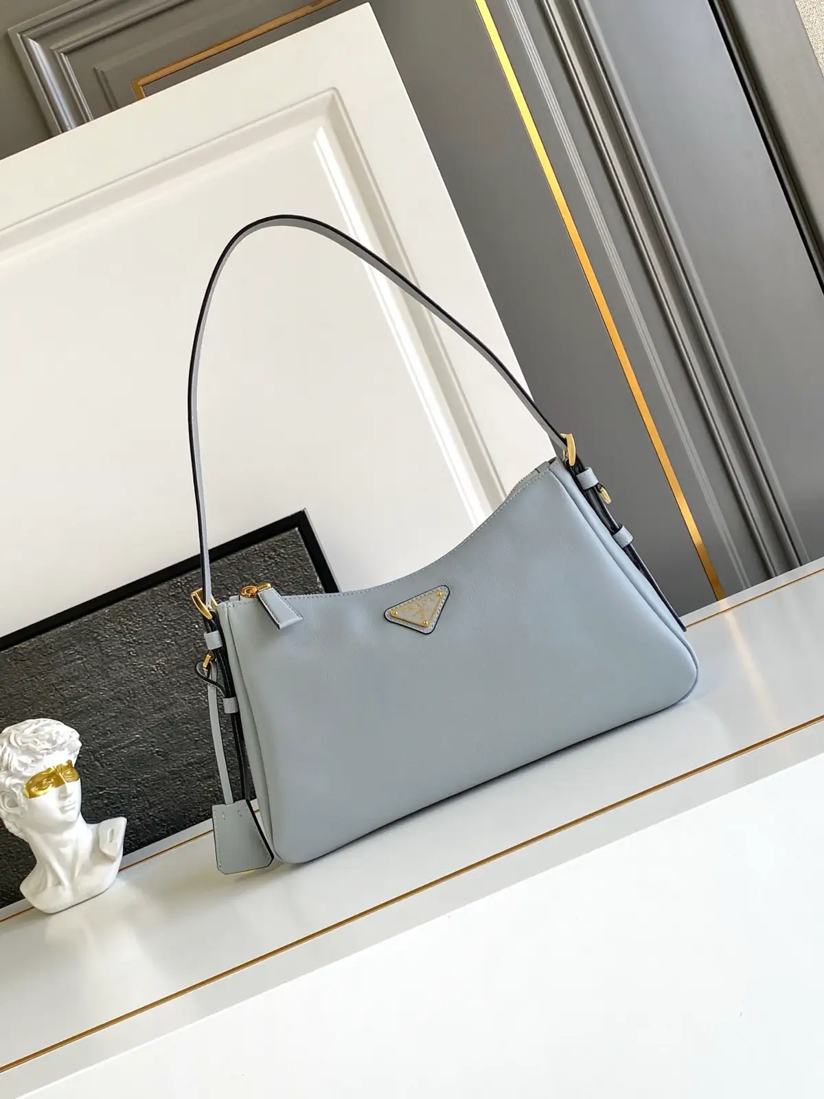 Prada Leather Shoulder Bag image 1