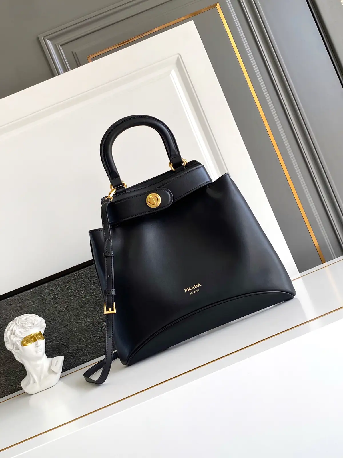 Prada Carey Medium Top Handle Bag image 1