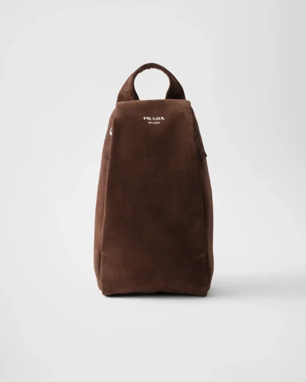 Prada Brown Top Handle Bag image 1