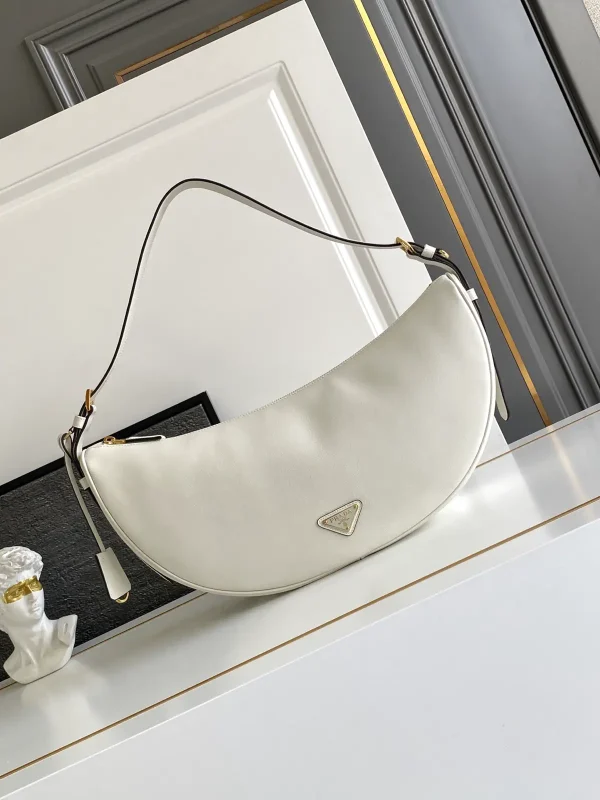 Prada Leather Crescent Shoulder Bag image 1