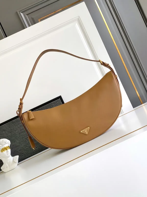 Prada Leather Crescent Shoulder Bag image 1