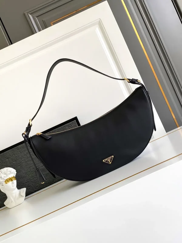 Prada Leather Crescent Shoulder Bag image 1
