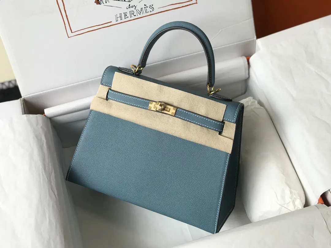 Hermès Epsom Kelly Top Handle Bag image 1