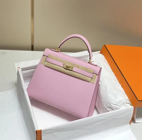 Hermès Epsom Kelly Top Handle Bag image 1