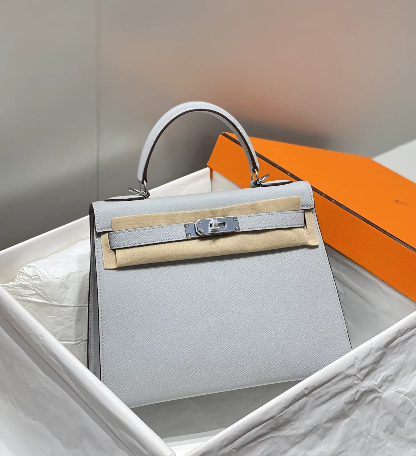 Hermès Epsom Kelly Top Handle Bag image 1