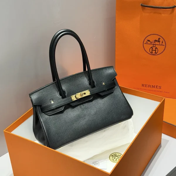 Hermès Black Top Handle Bag image 1