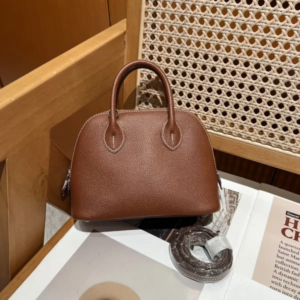 Hermès Mini Bowling Shell Top Handle Bag image 1