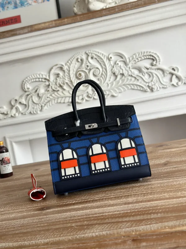 Hermès House Design Top Handle Bag image 1