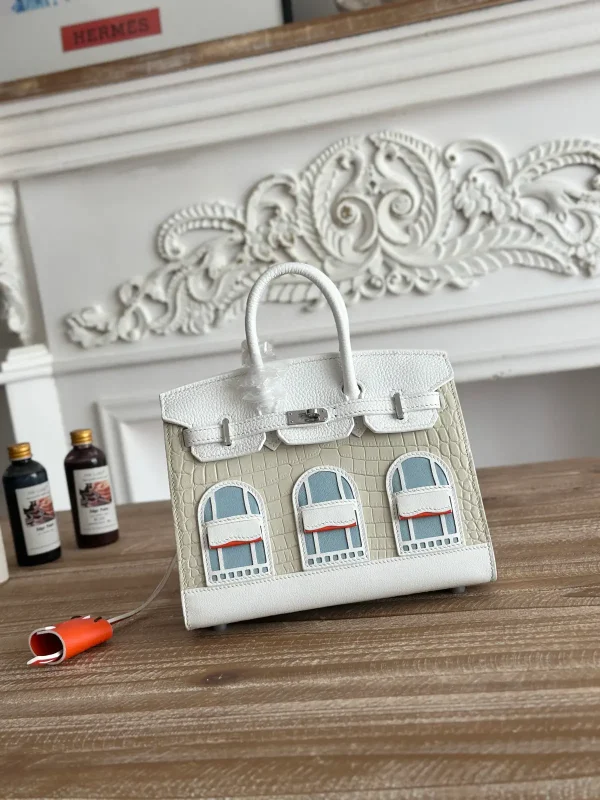 Hermès House Design Top Handle Bag image 1