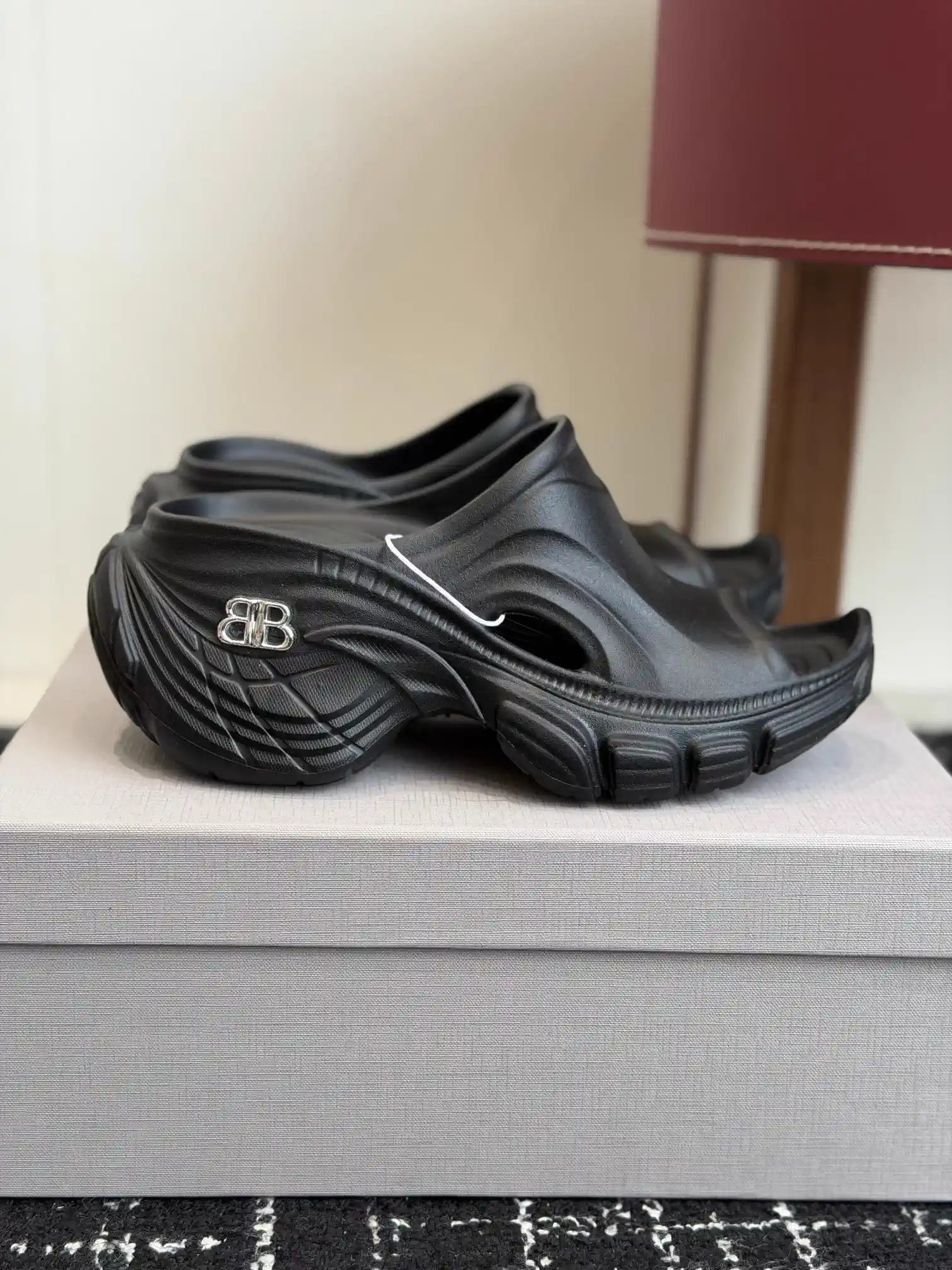 Women's Platform Slide Sandals image 1