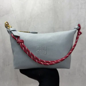 Miu Miu Canvas Top Handle Bag image 1