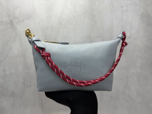 Miu Miu Canvas Top Handle Bag image 1