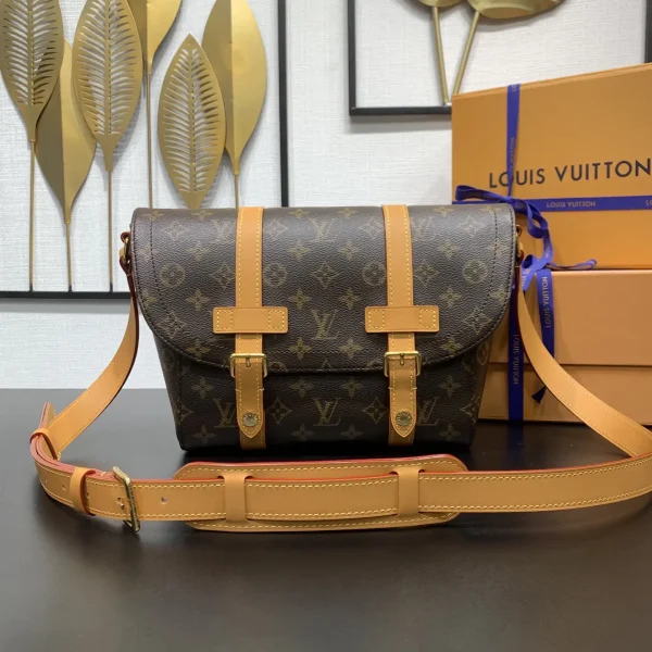 Louis Vuitton Monogram Canvas Messenger Bag image 1
