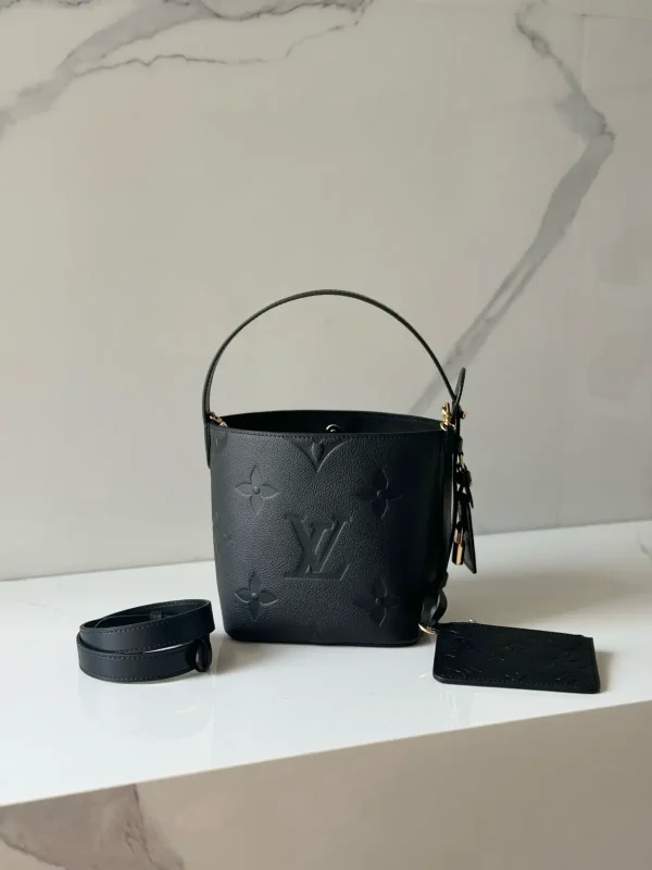 Louis Vuitton Black Monogram Bucket Bag image 1