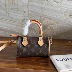 Louis Vuitton Monogram Nano Speedy Top Handle Bag image 1