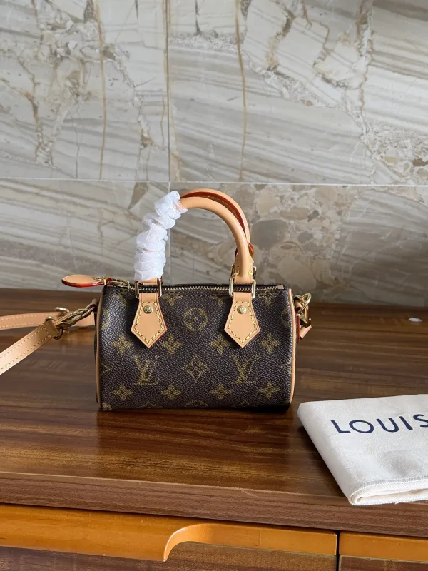 Louis Vuitton Monogram Nano Speedy Top Handle Bag image 1