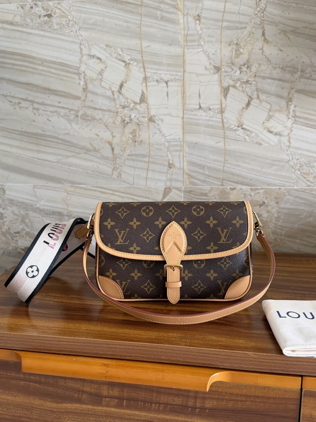 Louis Vuitton Diane Monogram Shoulder Bag image 1