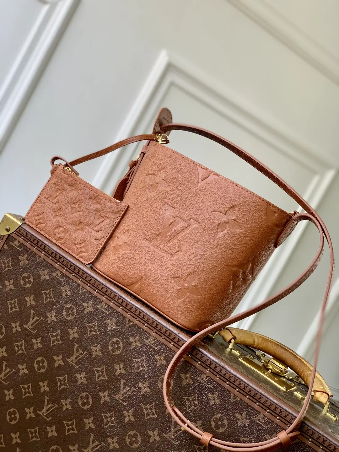 Louis Vuitton All In BB Monogram Empreinte Leather Bucket Bag image 1