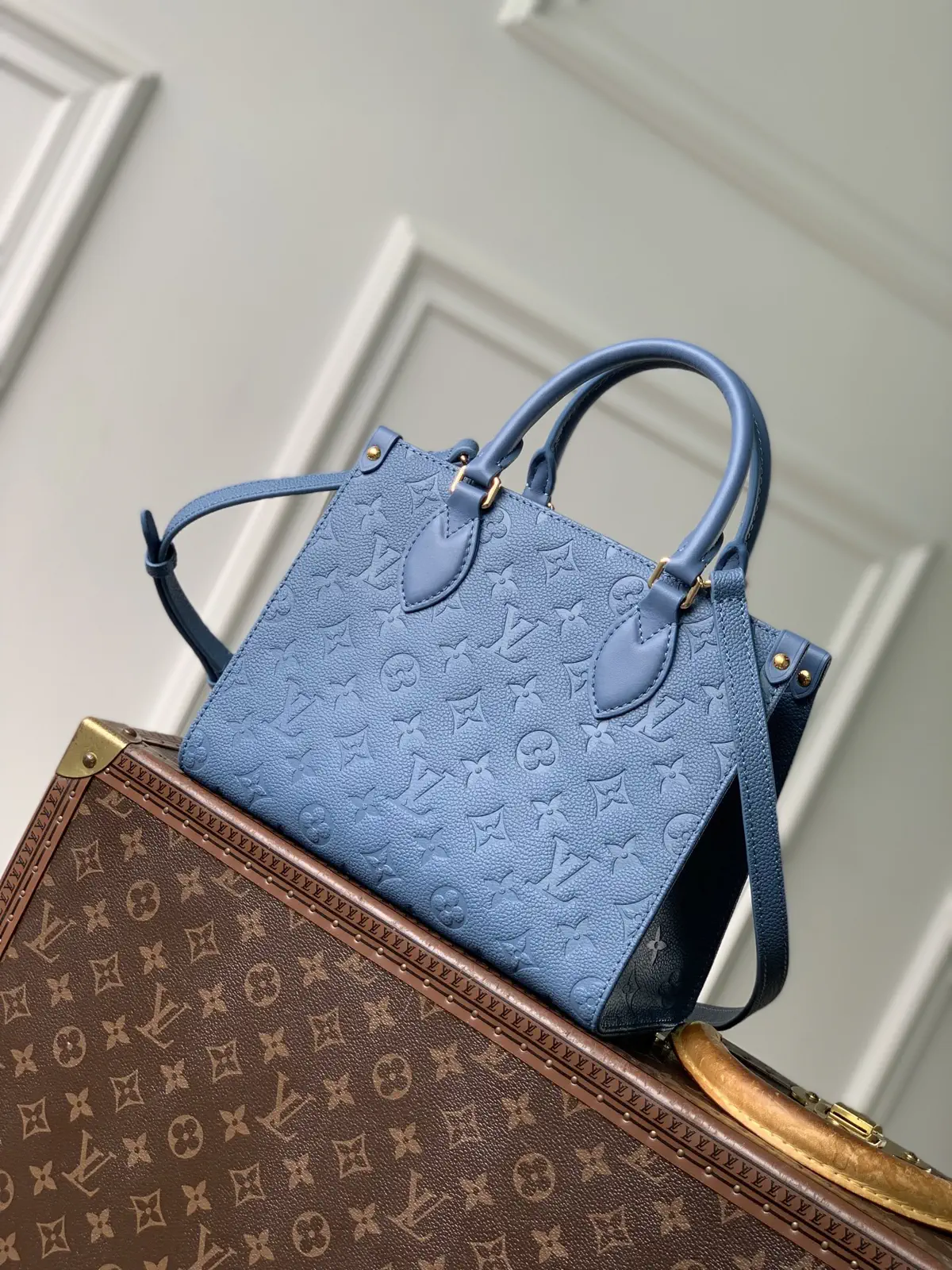 Louis Vuitton OnTheGo BB Monogram Empreinte Tote Bag image 1