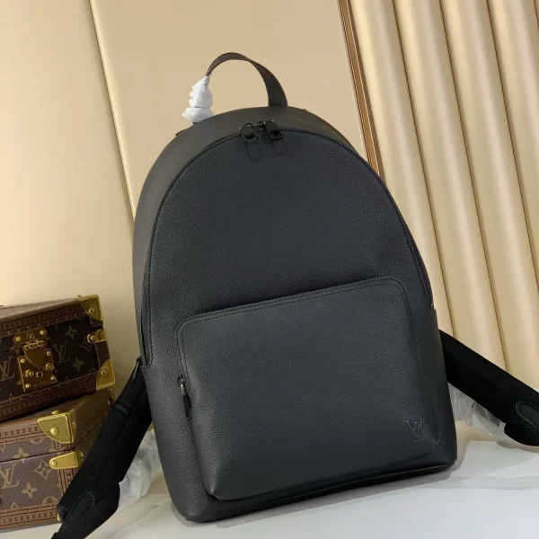Louis Vuitton Black Leather Backpack image 1