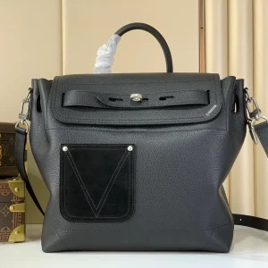 Louis Vuitton Steamer 30 Black Top Handle Bag image 1