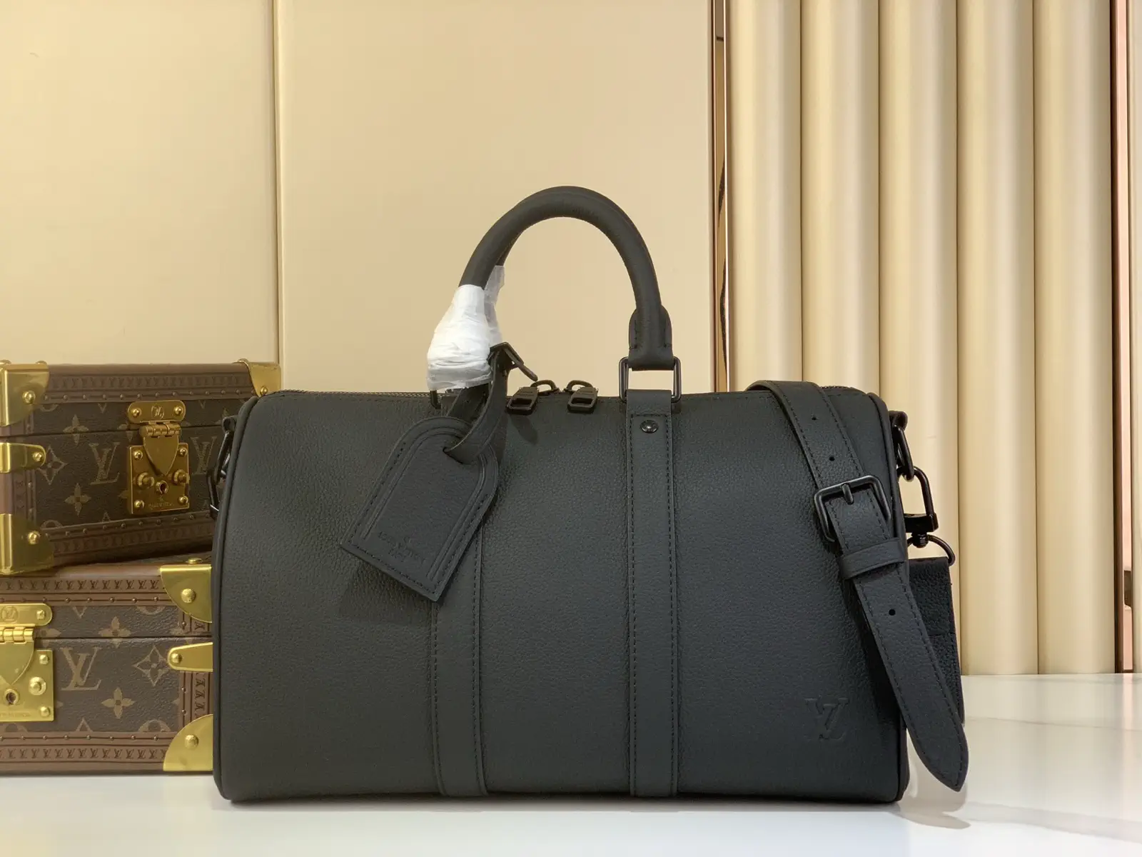 Louis Vuitton Keepall Bandoulière 35 Duffle Bag image 1