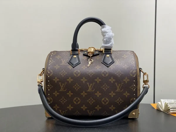 Louis Vuitton Monogram Trunk Speedy 25 Top Handle Bag image 1