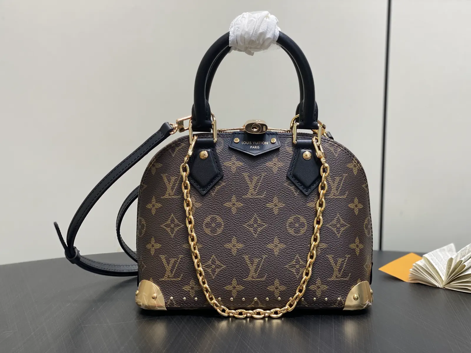 Louis Vuitton Monogram Alma BB Top Handle Bag image 1