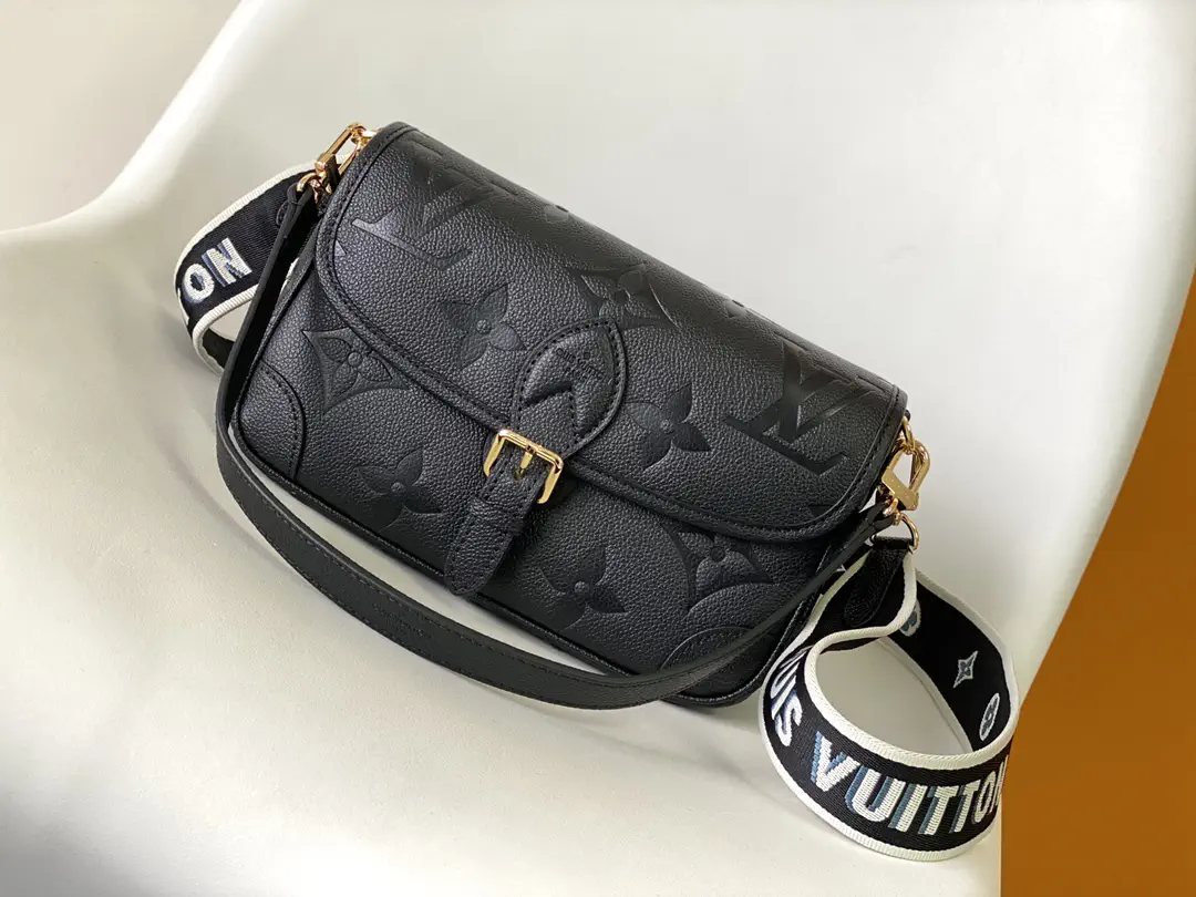 Louis Vuitton Diane Black Monogram Empreinte Crossbody Bag image 1