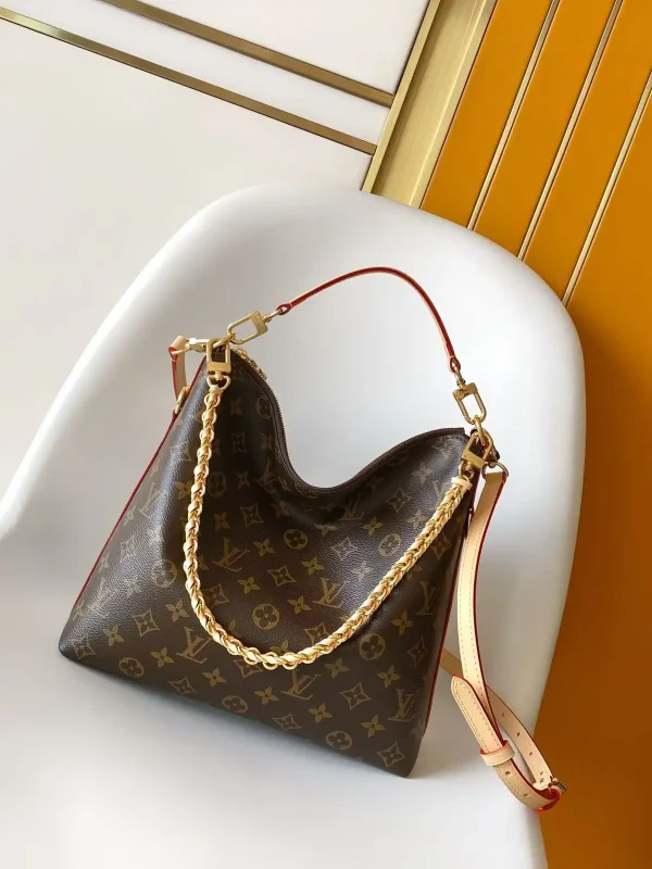 Louis Vuitton Monogram Canvas Hobo Shoulder Bag image 1