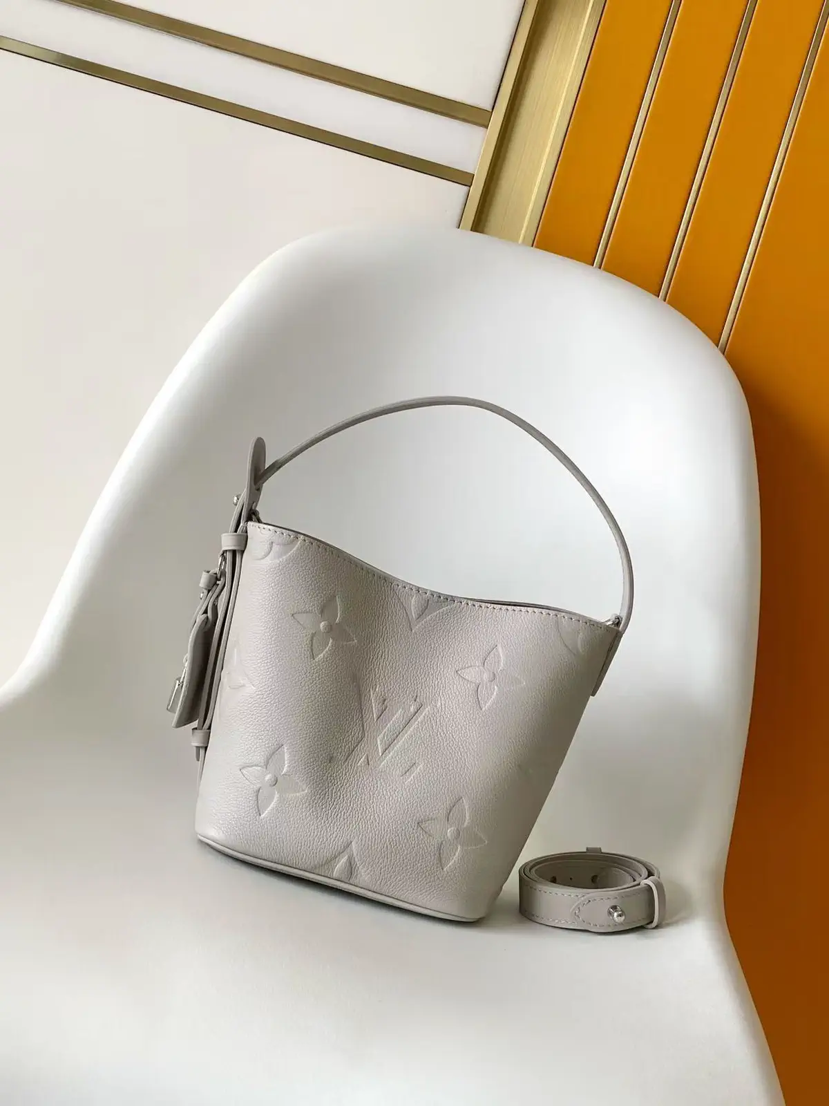 Louis Vuitton Monogram Embossed Bucket Bag image 1