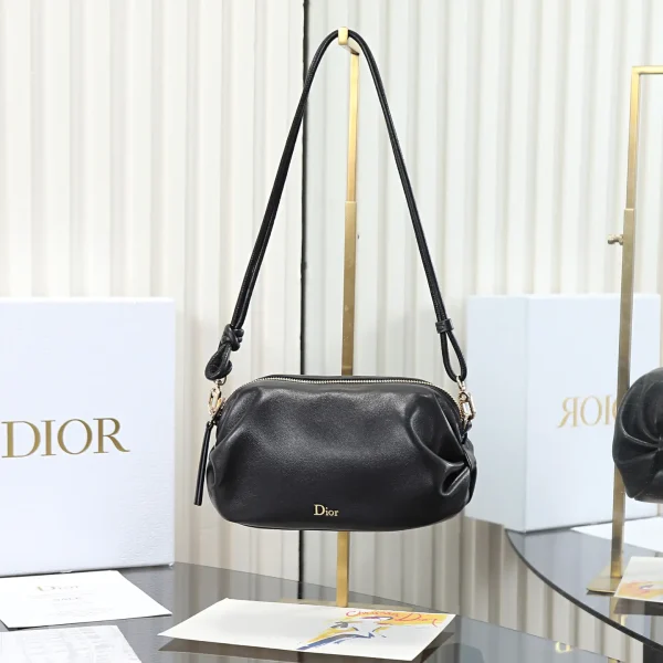 Dior Black Leather Crossbody Bag image 1
