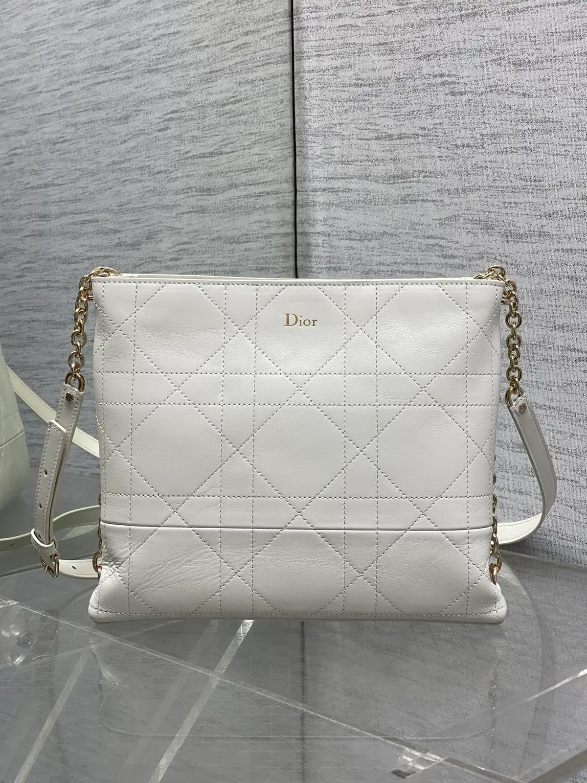 Dior Quilted Chain Shoulder Bag image 1