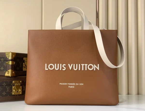 Louis Vuitton Brown Shoer Medium Tote Bag image 1