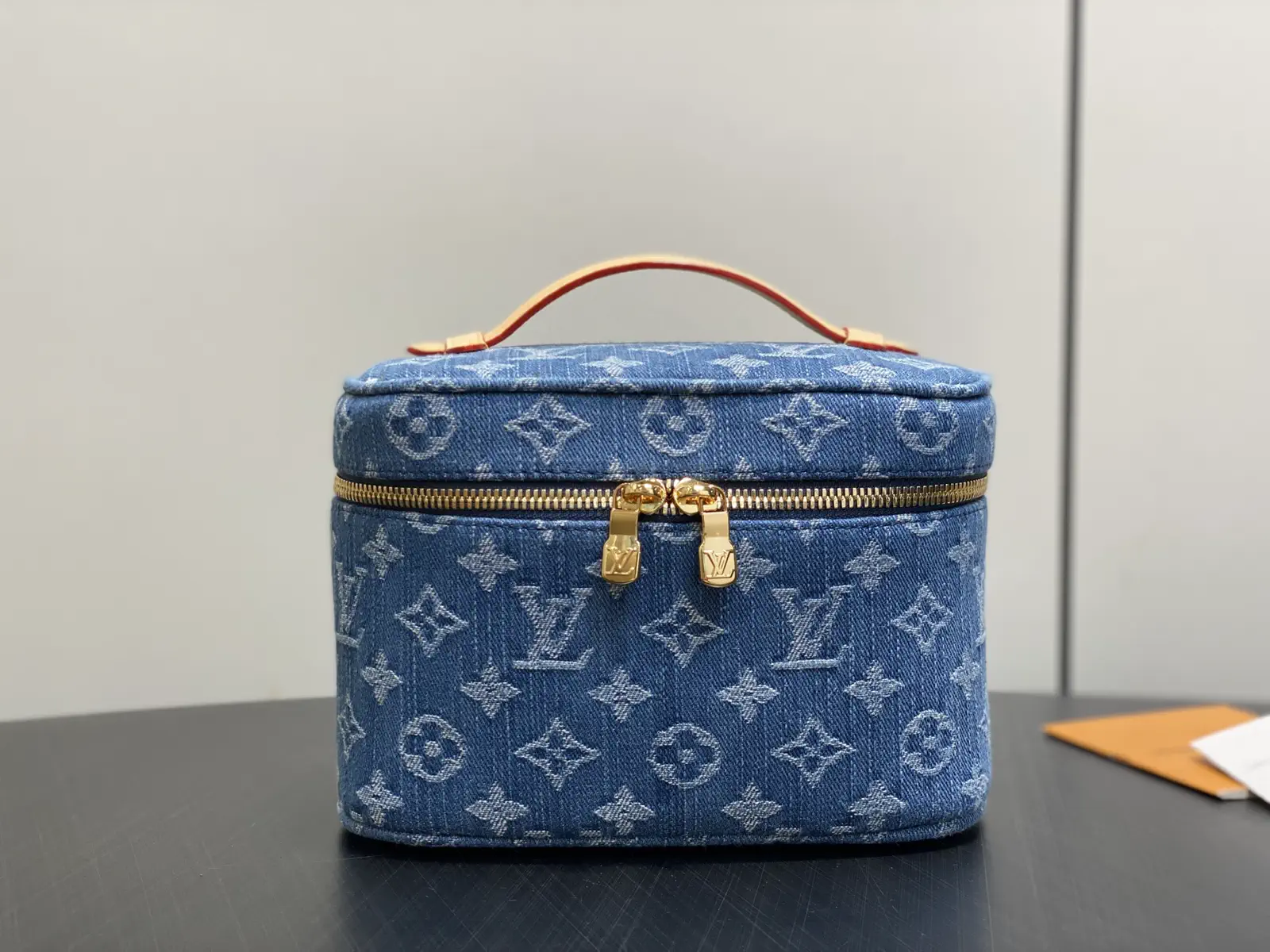Louis Vuitton Nice Mini Denim Monogram Toiletry Bag image 1