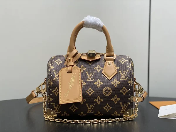 Louis Vuitton Monogram Speedy Trunk 20 Top Handle Bag image 1