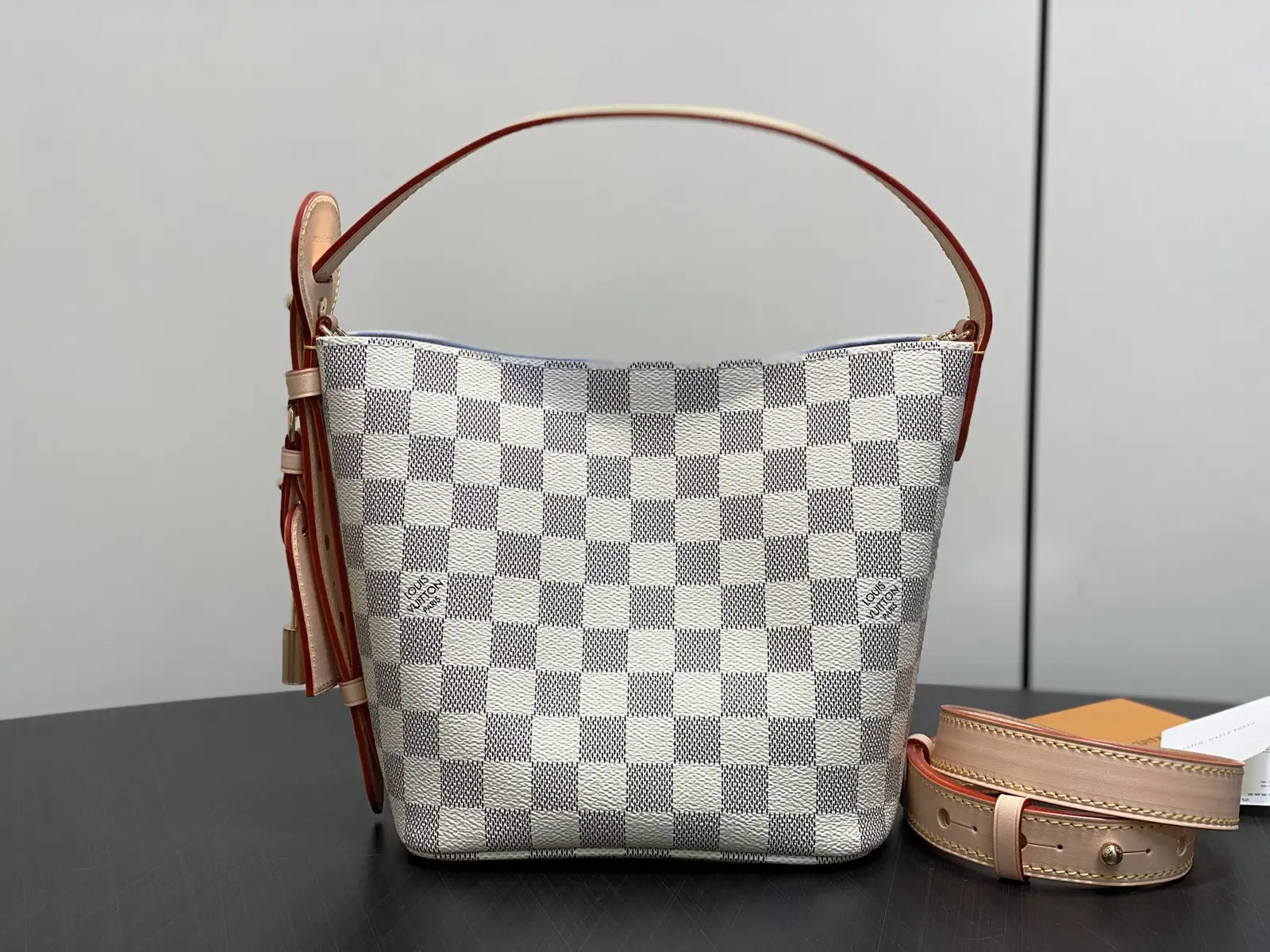Louis Vuitton Damier Azur Canvas Bucket Bag image 1