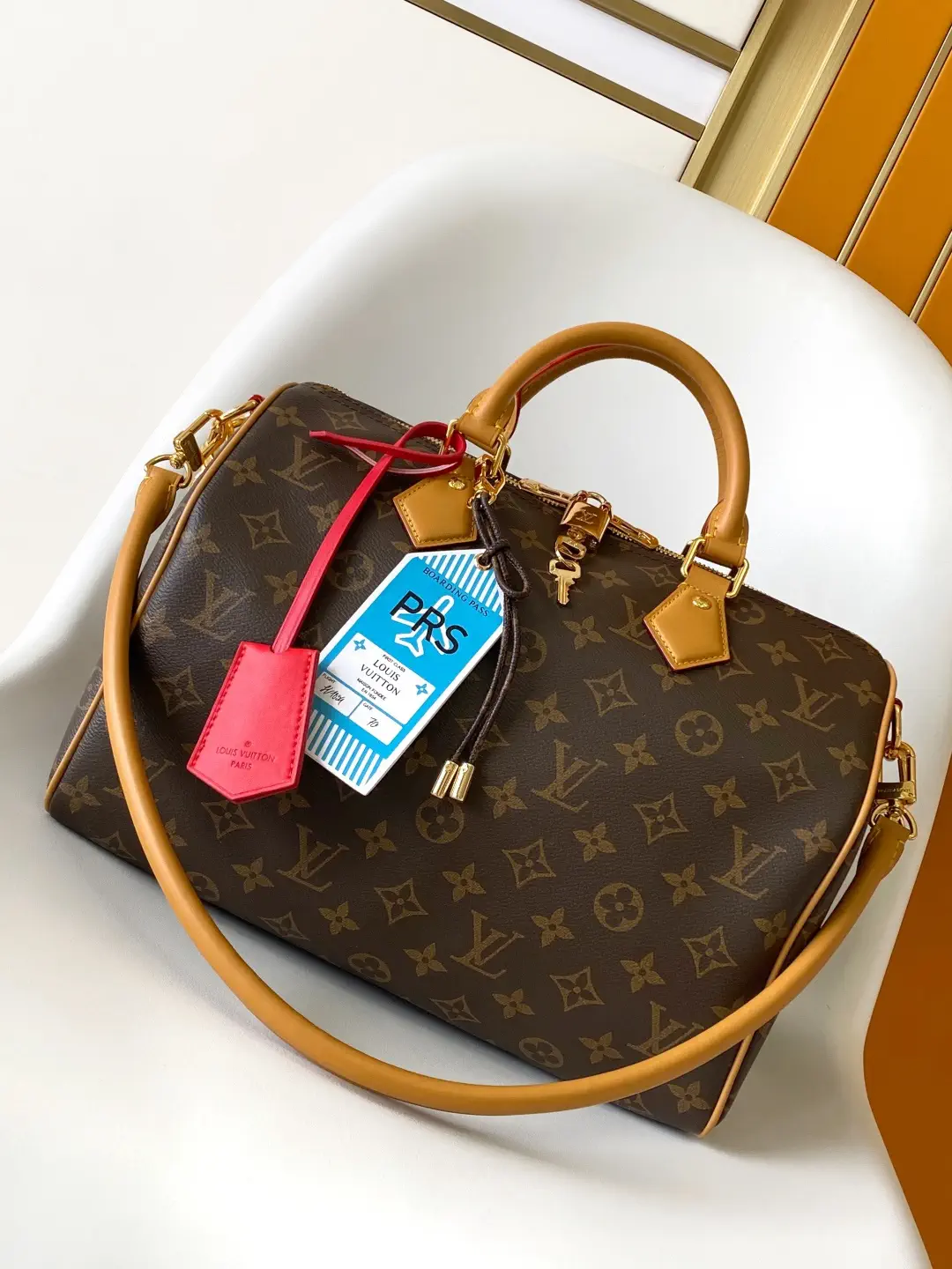 Louis Vuitton Speedy Soft 30 Boho Monogram Top Handle Bag image 1