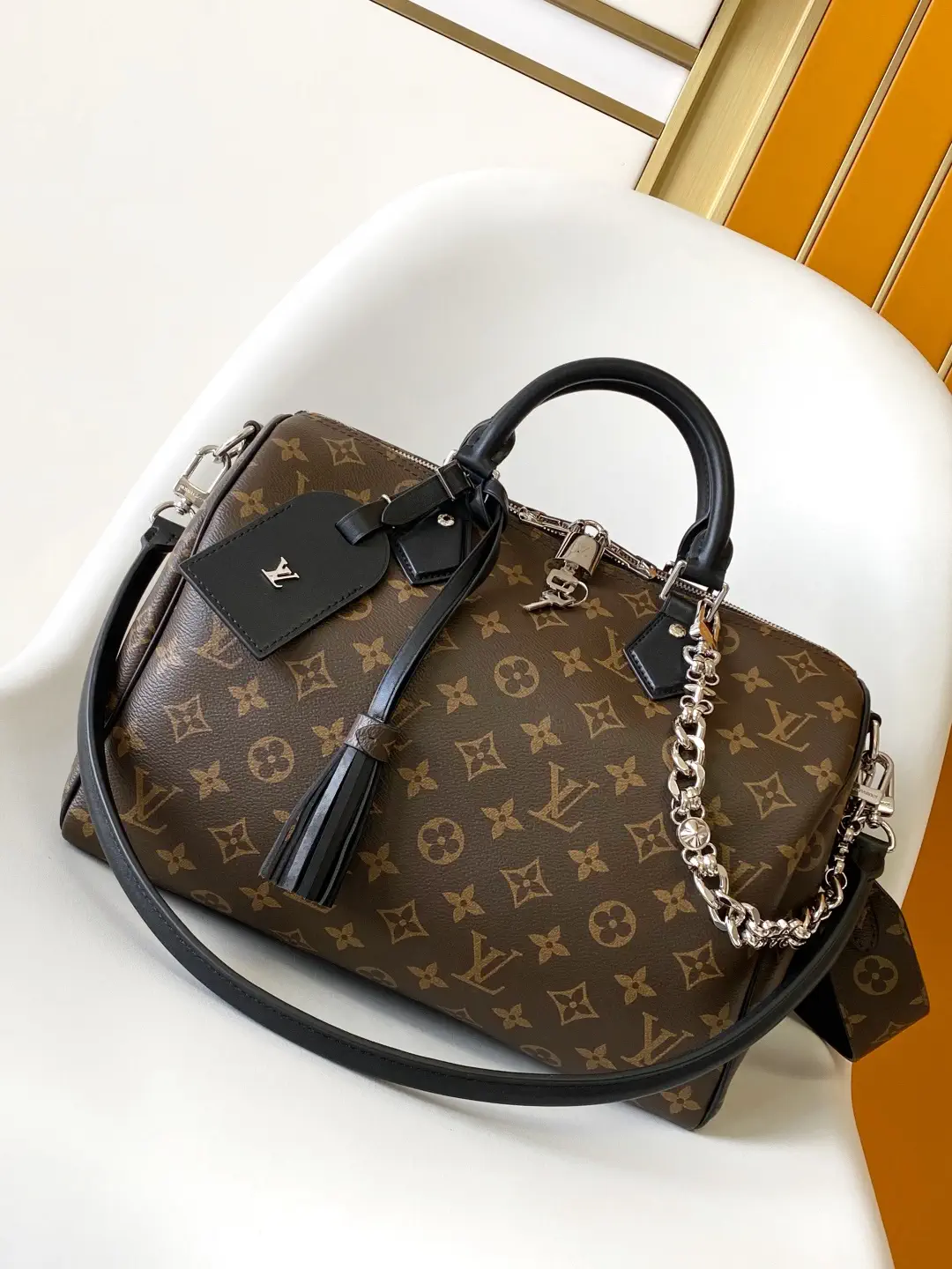 Louis Vuitton Speedy Soft 30 Boho Monogram Top Handle Bag image 1