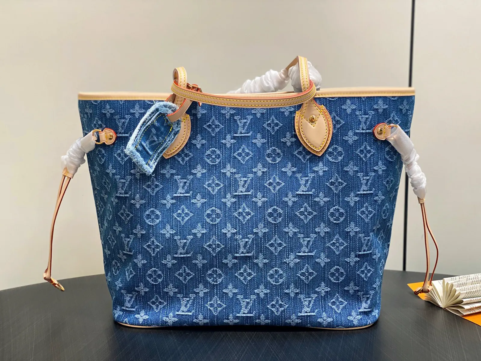 Louis Vuitton Monogram Denim Tote Bag image 1